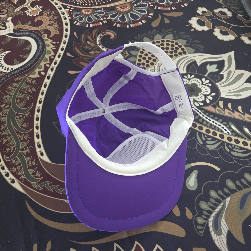 Purple Checker Racing Team Cap - Picture 3 of 3